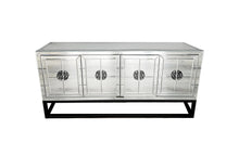 Load image into Gallery viewer, CLEARANCE Athens Mirrored Buffet / Side Board Table - Black