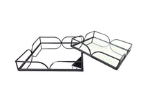 Load image into Gallery viewer, Willow Square Tray Set of 2 - 2 Colours Available