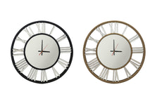 Load image into Gallery viewer, Decorative Beaded Mirrored Clock - 2 Colours Available