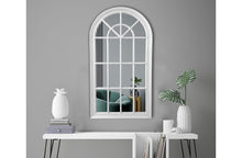 Load image into Gallery viewer, CLEARANCE - Hamptons Arch Window Style Mirrors Range - 4 Sizes Available