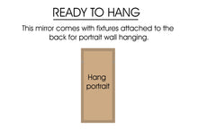 Load image into Gallery viewer, CLEARANCE - Hamptons Arch Window Style Mirrors Range - 4 Sizes Available