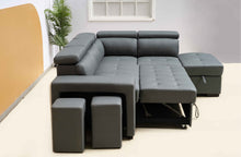 Load image into Gallery viewer, CLEARANCE - Hamilton Sleeper Modular Chaise Lounge – 2 Colours Available