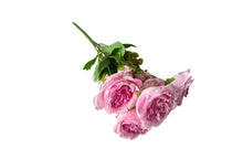 Load image into Gallery viewer, Artificial Rose Bunch 31cm - 3 Colours Available