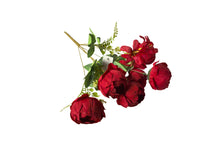 Load image into Gallery viewer, Artificial Peony/Frangipani Bunch 43cm – Available in 4 Colors
