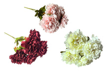 Load image into Gallery viewer, Artificial Bloomed Peony Bunch 45cm - 3 Colours Available