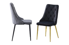 Load image into Gallery viewer, Button Tufted Dining Chair - 2 Colours Available