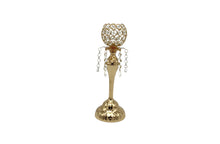 Load image into Gallery viewer, CLEARANCE - Crystal Ball Candle Holder - 2 Sizes Available
