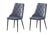 Load image into Gallery viewer, Button Tufted Dining Chair - 2 Colours Available