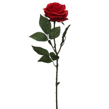 Load image into Gallery viewer, Artificial Stem Rose 62cm - 2 Colours Available