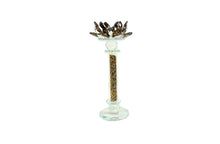 Load image into Gallery viewer, Flower Crystal Candle Holder - 2 Sizes Available