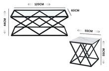 Load image into Gallery viewer, Beverly Coffee Table & Side Table Collection - 3 Colours Available