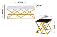 Load image into Gallery viewer, Beverly Coffee Table & Side Table Collection - 3 Colours Available