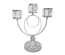 Load image into Gallery viewer, CLEARANCE - Trio Crystal Candle Holder - 3 Colours Available