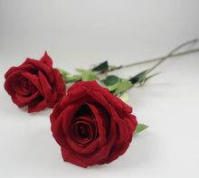 Load image into Gallery viewer, Artificial Stem Rose 62cm - 2 Colours Available