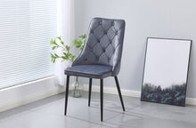 Load image into Gallery viewer, Button Tufted Dining Chair - 2 Colours Available