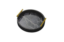 Load image into Gallery viewer, Maison Round Marble Tray Set of 2 - 2 Colours Available