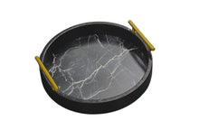 Load image into Gallery viewer, Maison Round Marble Tray Set of 2 - 2 Colours Available