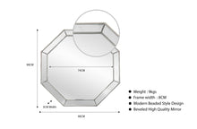 Load image into Gallery viewer, Beaded Framed Mirrors - 5 Sizes available