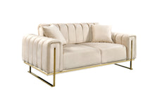 Load image into Gallery viewer, AVA Luxury Velvet Sofa Bed Lounge Set - 3 Colours Available