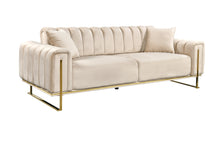 Load image into Gallery viewer, AVA Luxury Velvet Sofa Bed Lounge Set - 3 Colours Available