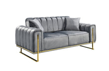 Load image into Gallery viewer, AVA Luxury Velvet Sofa Bed Lounge Set - 3 Colours Available