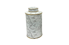 Load image into Gallery viewer, Carrara Ceramic Canister - 2 Sizes Available