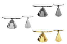 Load image into Gallery viewer, Glam Designer Marble Coffee Table and Side Table Collection - 3 Colours Available