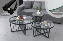 Load image into Gallery viewer, Serena Coffee Table & Side Table Collection - 3 Colours Available