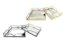 Load image into Gallery viewer, Willow Square Tray Set of 2 - 2 Colours Available