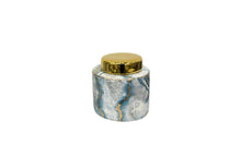 Load image into Gallery viewer, Atlantic Marble Ceramic Canister - 3 Sizes Available
