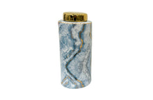 Load image into Gallery viewer, Atlantic Marble Ceramic Canister - 3 Sizes Available