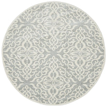 Load image into Gallery viewer, Chrome Lydia Silver Rug - 3 Sizes Available