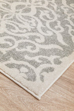 Load image into Gallery viewer, Chrome Lydia Silver Rug - 3 Sizes Available