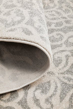 Load image into Gallery viewer, Chrome Lydia Silver Rug - 3 Sizes Available