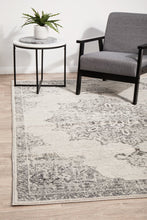 Load image into Gallery viewer, Chrome Rita Silver Rug - 3 Sizes Available