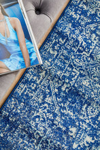 Load image into Gallery viewer, Evoke 253 Navy Rug - 230cm x 160cm