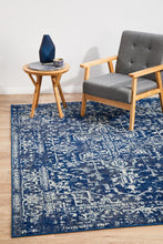 Load image into Gallery viewer, Evoke 253 Navy Rug - 230cm x 160cm