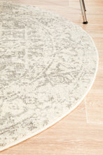 Load image into Gallery viewer, Evoke White Silver Rug - 3 Sizes Available
