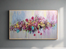 Load image into Gallery viewer, Blossom Field Framed Canvas Wall Art - X Large