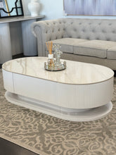 Load image into Gallery viewer, Ripple Oval Coffee Table - 2 Colors Available