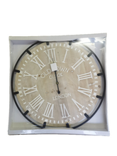 Load image into Gallery viewer, Industrial Wall Clock - 60cm