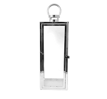 Load image into Gallery viewer, Polished Metal and Glass Lanterns - 2 Colours Available