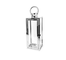 Load image into Gallery viewer, Polished Metal and Glass Lanterns - 2 Colours Available