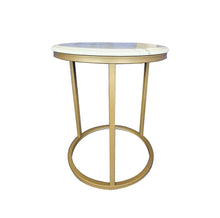 Load image into Gallery viewer, Romana Side Table - Champagne - Furniture and Giftware
