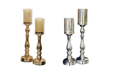 Load image into Gallery viewer, CLEARANCE - Pillar Candle Holder - 2 Sizes Available