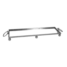 Load image into Gallery viewer, Eliza Rectangle Iron Mirror Tray with Handles - Black/Gold/Silver - 4 Sizes Available