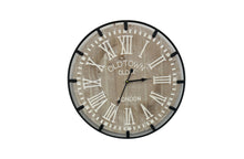 Load image into Gallery viewer, Industrial Wall Clock - 60cm