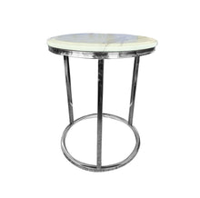 Load image into Gallery viewer, Layla Side Table - Silver - Furniture and Giftware