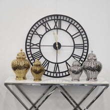 Load image into Gallery viewer, Metal Wall Clock - 80cm
