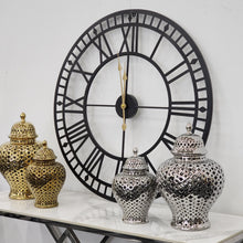 Load image into Gallery viewer, Metal Wall Clock - 80cm
